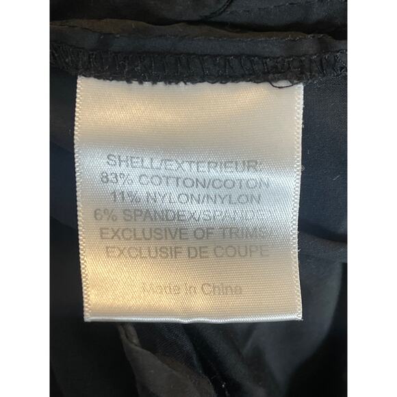 Tory Burch Black Straight legged Pants Womens Size 4 - Picture 6 of 7